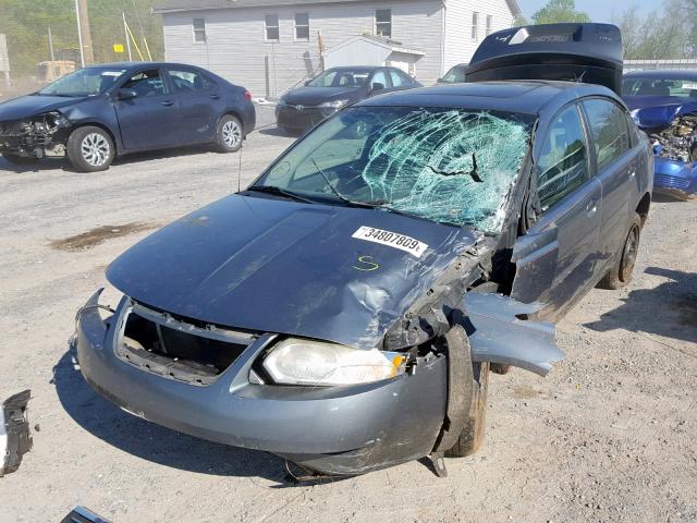 1G8AJ55FX7Z106340 - 2007 SATURN ION LEVEL GRAY photo 2