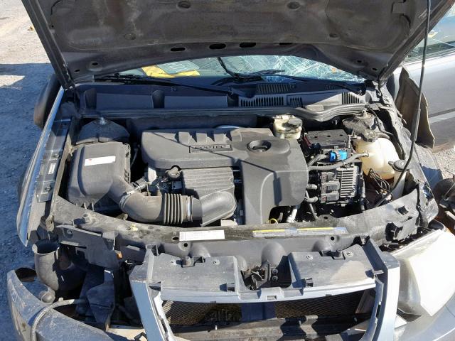 1G8AJ55FX7Z106340 - 2007 SATURN ION LEVEL GRAY photo 7