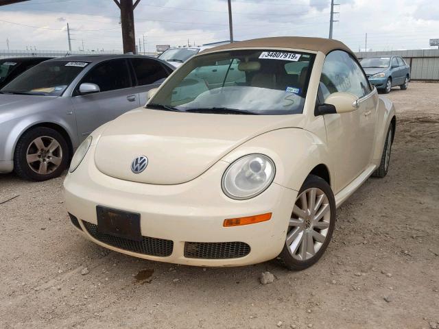 3VWRF31Y18M408797 - 2008 VOLKSWAGEN NEW BEETLE Beige Foto 2
