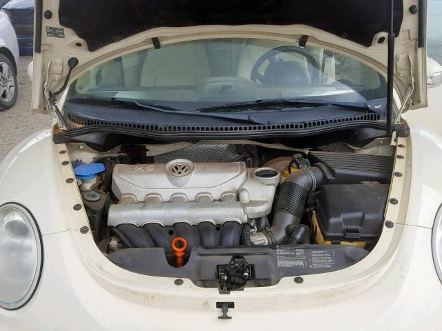 3VWRF31Y18M408797 - 2008 VOLKSWAGEN NEW BEETLE Beige Foto 7