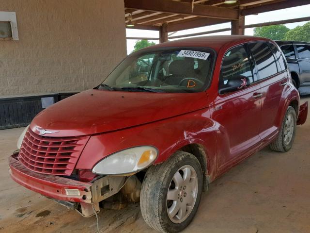 3C4FY58B24T239225 - 2004 CHRYSLER PT CRUISER RED photo 2