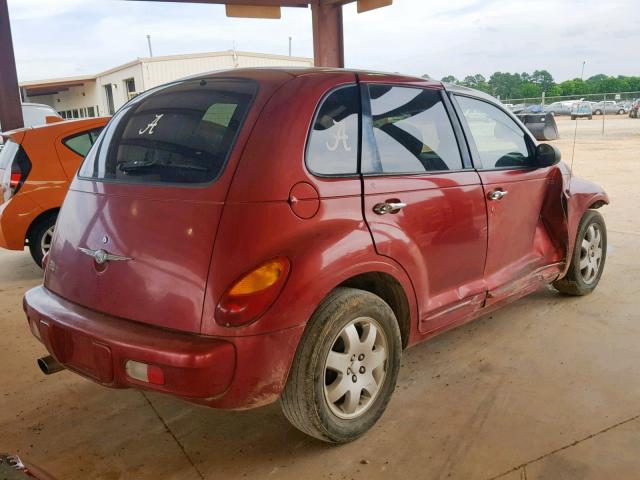 3C4FY58B24T239225 - 2004 CHRYSLER PT CRUISER RED photo 4