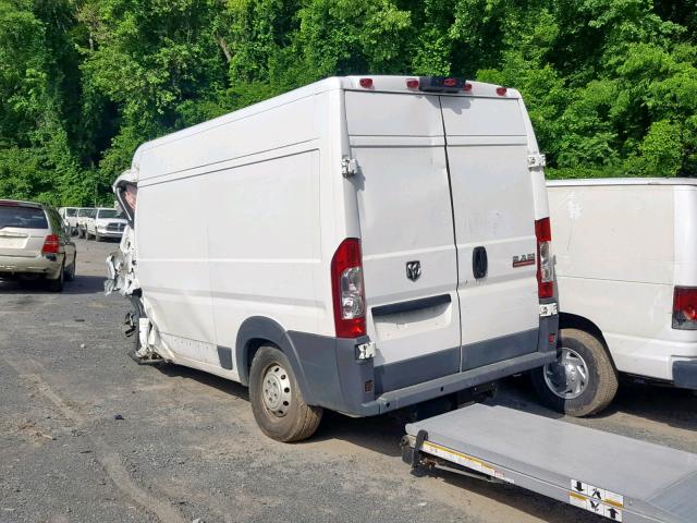 3C6TRVBG1GE107268 - 2016 RAM PROMASTER WHITE photo 3