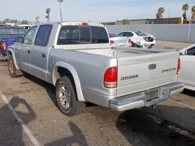 1D7HL38N83S246384 - 2003 DODGE DAKOTA QUAD SPORT  photo 3