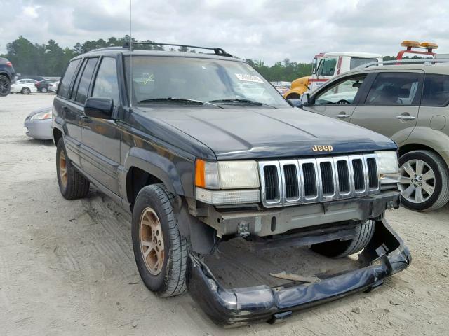 1J4FX78S9TC323948 - 1996 JEEP GRAND CHER BLACK photo 1