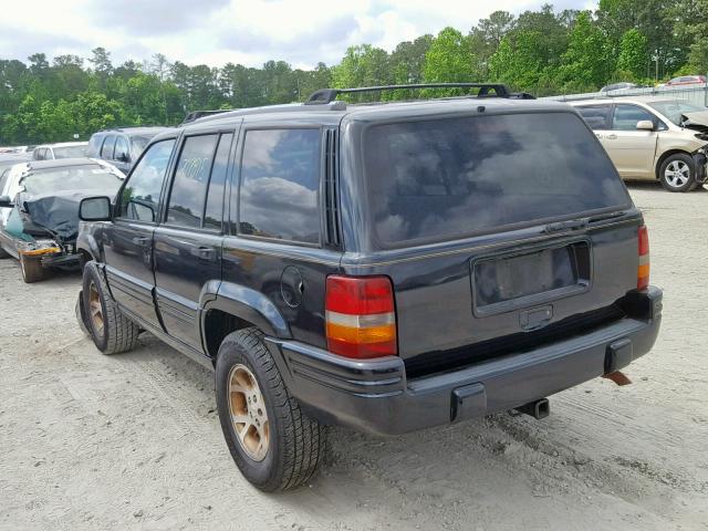 1J4FX78S9TC323948 - 1996 JEEP GRAND CHER BLACK photo 3