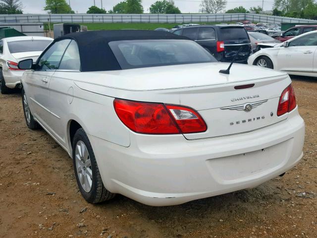 1C3LC45B39N540095 - 2009 CHRYSLER SEBRING LX WHITE photo 3