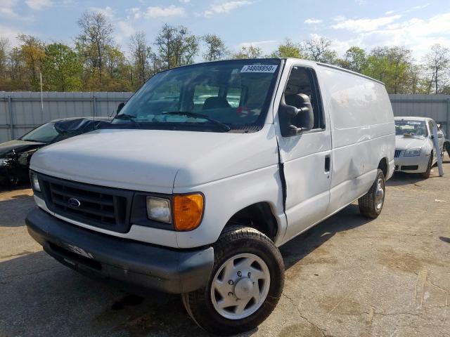 1FTNE14W07DB21898 - 2007 FORD ECONOLINE E150 VAN  photo 2