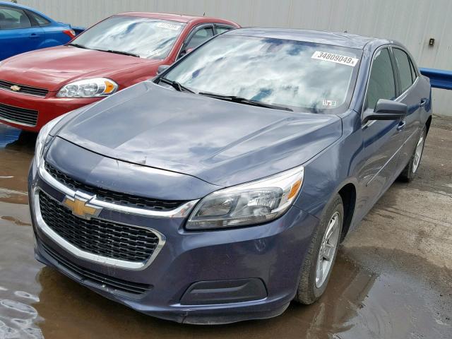 1G11B5SL8EF189416 - 2014 CHEVROLET MALIBU LS BLUE photo 2