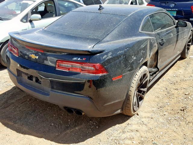 2G1FZ1EP0E9800735 - 2014 CHEVROLET CAMARO ZL1 黑色 照片 4