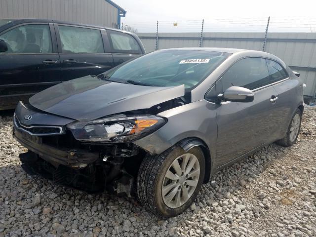 KNAFX6A82G5622154 - 2016 KIA FORTE EX  photo 2