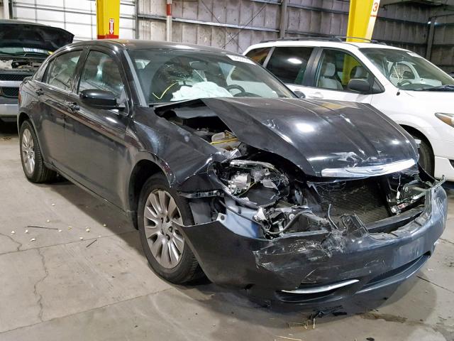 1C3CCBAB6EN212691 - 2014 CHRYSLER 200 LX BLACK photo 1