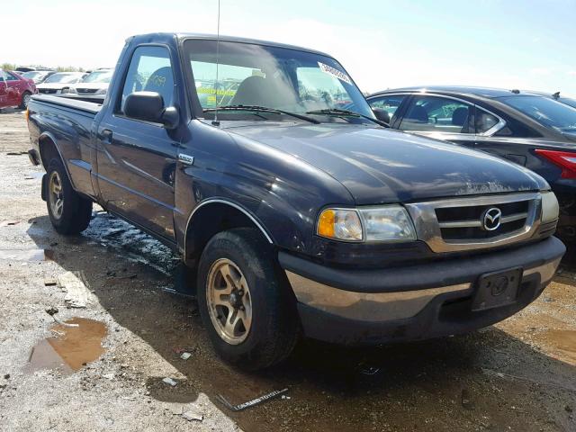 4F4YR12C81TM04208 - 2001 MAZDA B2500 GRAY photo 1