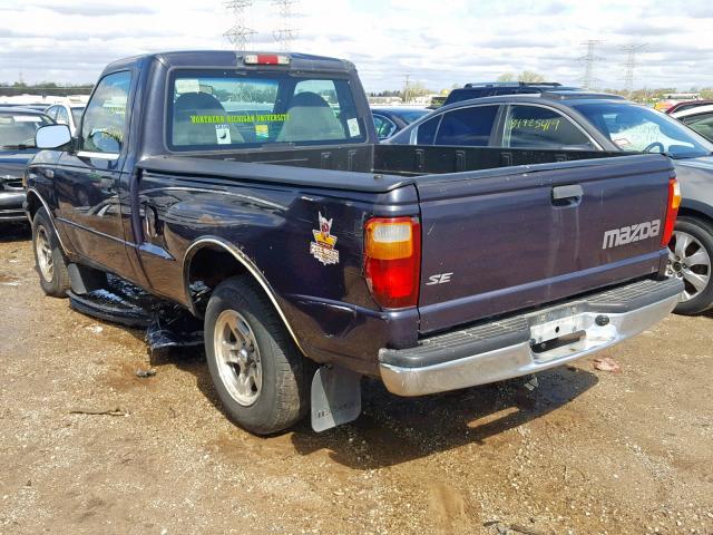 4F4YR12C81TM04208 - 2001 MAZDA B2500 GRAY photo 3