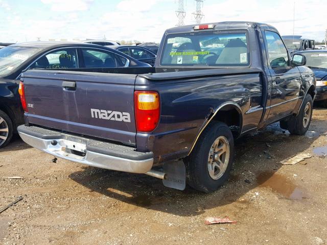 4F4YR12C81TM04208 - 2001 MAZDA B2500 GRAY photo 4