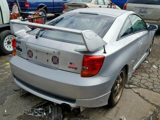 JTDDY32T220052865 - 2002 TOYOTA CELICA GT- SILVER photo 4