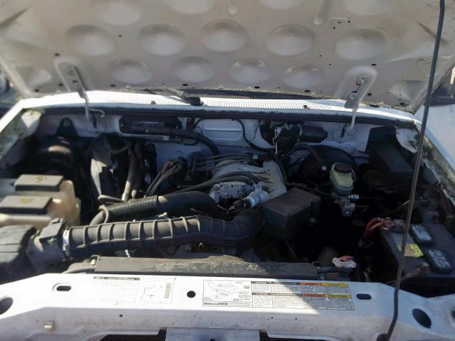 1FTYR10V6YPA59485 - 2000 FORD RANGER WHITE photo 7