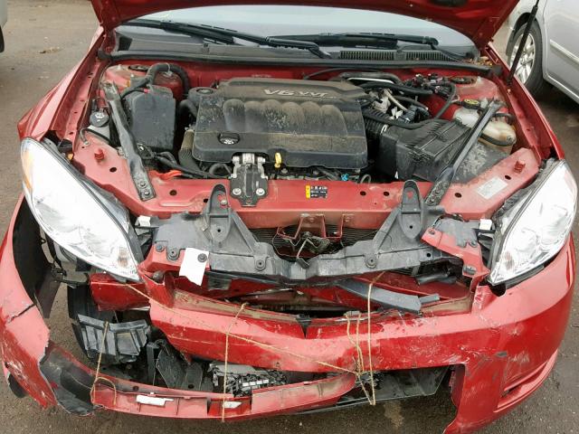 2G1WB5E37F1120355 - 2015 CHEVROLET IMPALA LIM RED photo 7