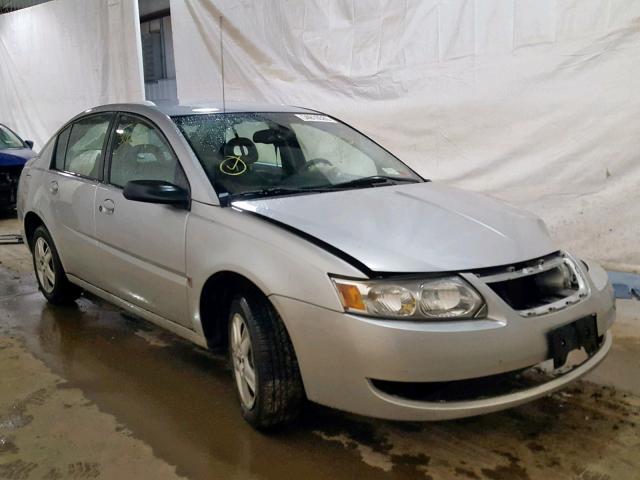 1G8AJ55FX7Z136230 - 2007 SATURN ION LEVEL SILVER photo 1