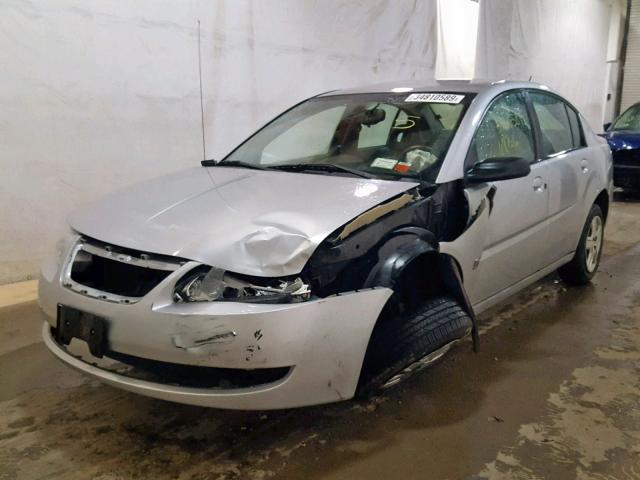 1G8AJ55FX7Z136230 - 2007 SATURN ION LEVEL SILVER photo 2