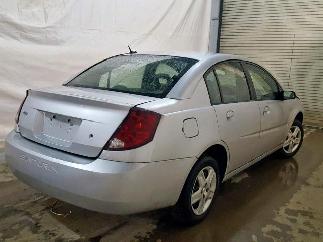 1G8AJ55FX7Z136230 - 2007 SATURN ION LEVEL SILVER photo 4