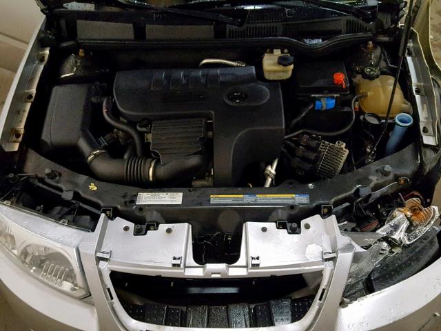 1G8AJ55FX7Z136230 - 2007 SATURN ION LEVEL SILVER photo 7