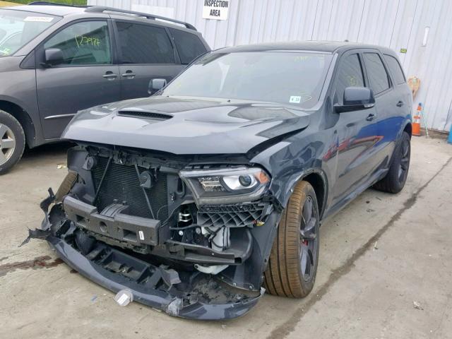 1C4SDJGJXJC291737 - 2018 DODGE DURANGO SR GRAY photo 2