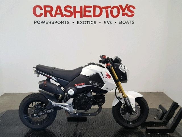 MLHJC6112F5110112 - 2015 HONDA GROM 125 WHITE photo 1