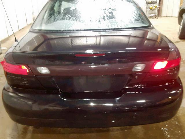 4B3AU42Y1SE203326 - 1995 DODGE AVENGER BLACK photo 9