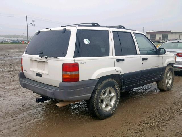 1J4GZ58S1VC756492 - 1997 JEEP GRAND CHER WHITE photo 4