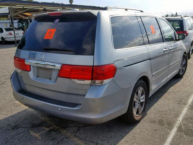 5FNRL38928B048194 - 2008 HONDA ODYSSEY TO SILVER photo 4