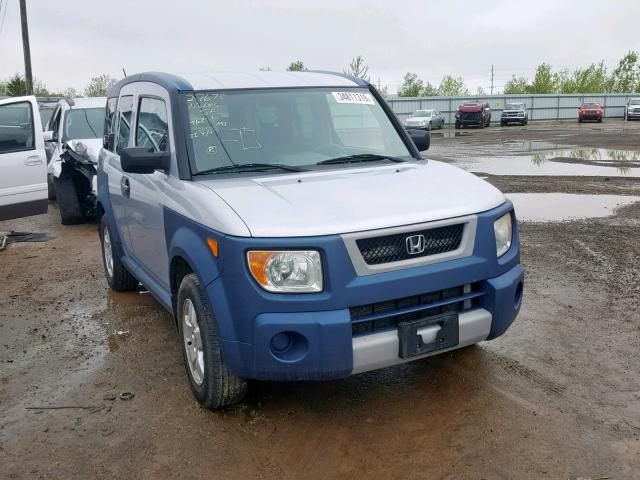 5J6YH28625L009833 - 2005 HONDA ELEMENT EX SILVER photo 1