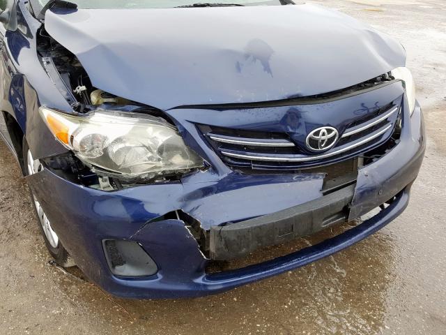 5YFBU4EE0DP160075 - 2013 TOYOTA COROLLA BASE  photo 9