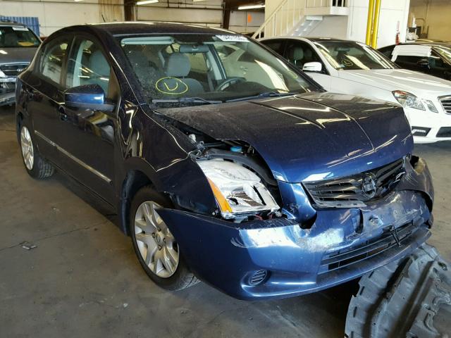 3N1AB6AP6BL647329 - 2011 NISSAN SENTRA 2.0 BLUE photo 1