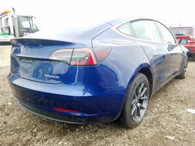 5YJ3E1EB0JF094558 - 2018 TESLA MODEL 3  photo 4