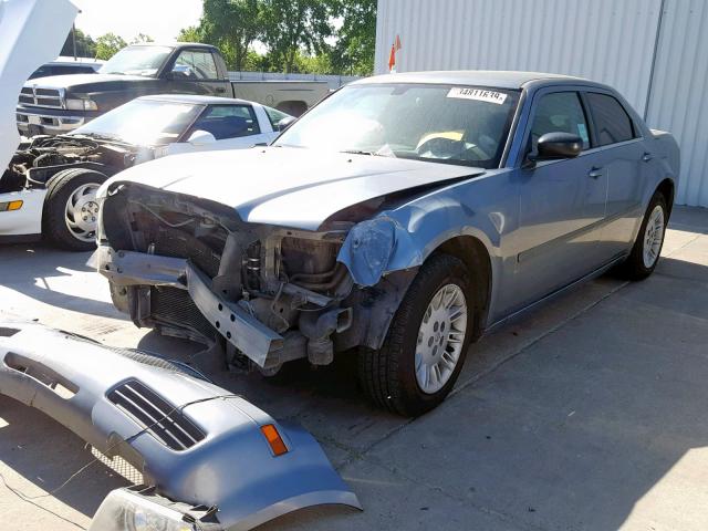 2C3KA43R66H505914 - 2006 CHRYSLER 300 BLUE photo 2