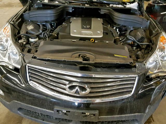 JN1AJ0HR9AM757240 - 2010 INFINITI EX35 BASE BLACK photo 7