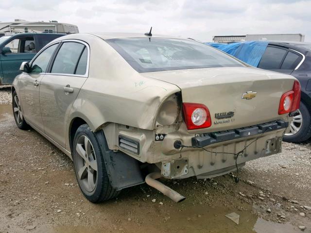 1G1ZC5E18BF313397 - 2011 CHEVROLET MALIBU 1LT 米色 照片 3