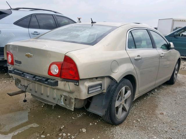 1G1ZC5E18BF313397 - 2011 CHEVROLET MALIBU 1LT 米色 照片 4