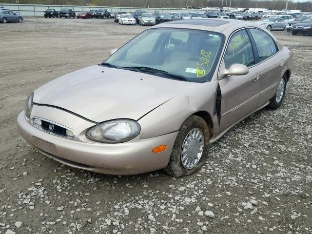 1MEFM53S7XA629010 - 1999 MERCURY SABLE LS TAN photo 2