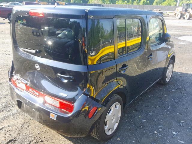 JN8AZ2KRXDT301319 - 2013 NISSAN CUBE S BLACK photo 4