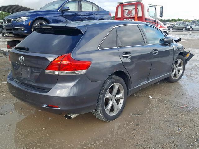 4T3ZK11AX9U015435 - 2009 TOYOTA VENZA GRAY photo 4