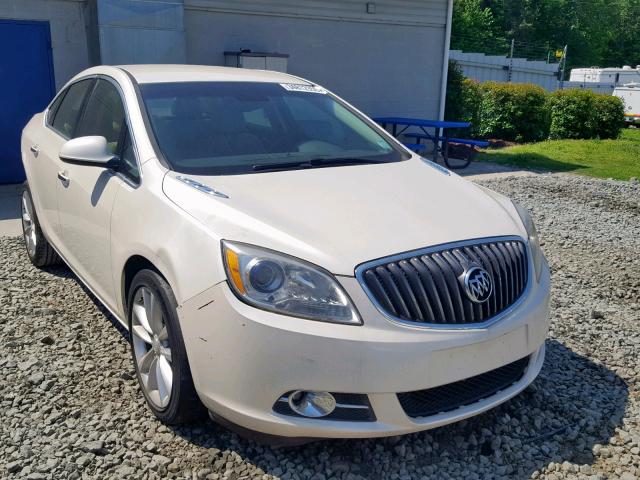 1G4PP5SK5C4198380 - 2012 BUICK VERANO WHITE photo 1