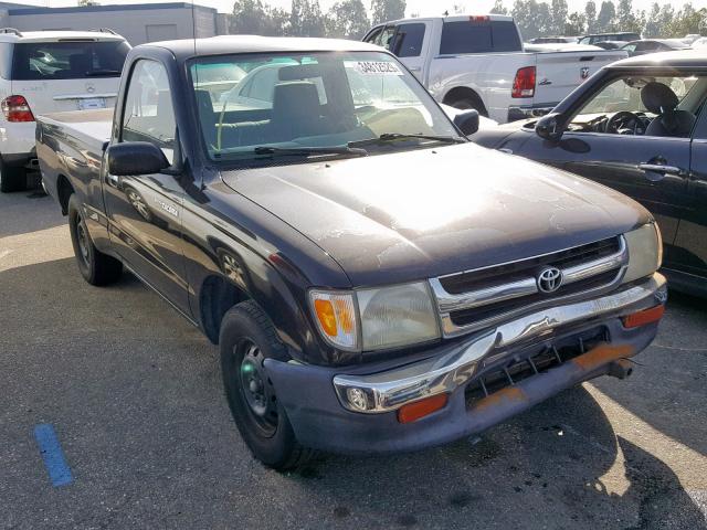 4TANL42N2XZ570516 - 1999 TOYOTA TACOMA BLACK photo 1