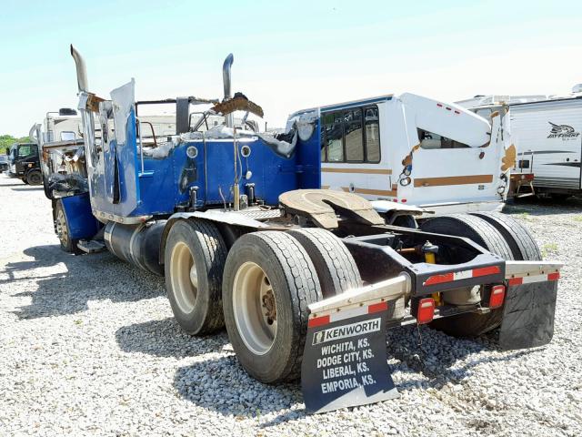 1XP5DU9X65D839098 - 2005 PETERBILT 379 BLUE photo 3