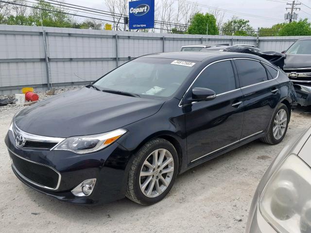 4T1BK1EBXDU042785 - 2013 TOYOTA AVALON BAS BLACK photo 2