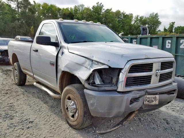 3D7LT2ET7AG146112 - 2010 DODGE RAM 2500 SILVER photo 1