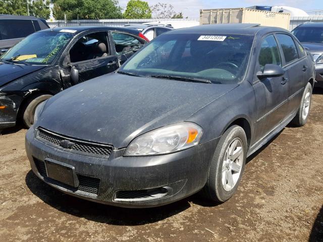 2G1WD57C591123010 - 2009 CHEVROLET IMPALA SS BLACK photo 2