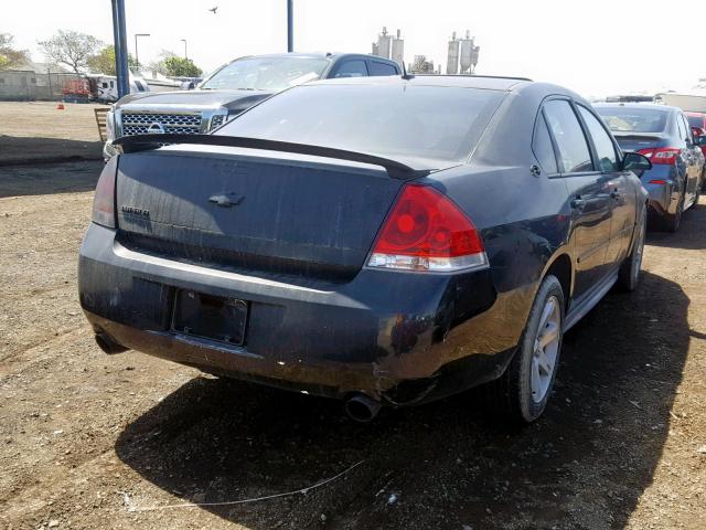 2G1WD57C591123010 - 2009 CHEVROLET IMPALA SS BLACK photo 4