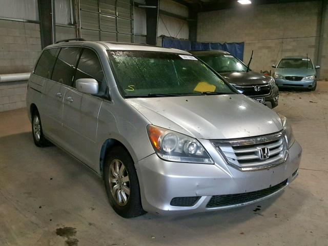 5FNRL3H74AB046936 - 2010 HONDA ODYSSEY EX SILVER photo 1